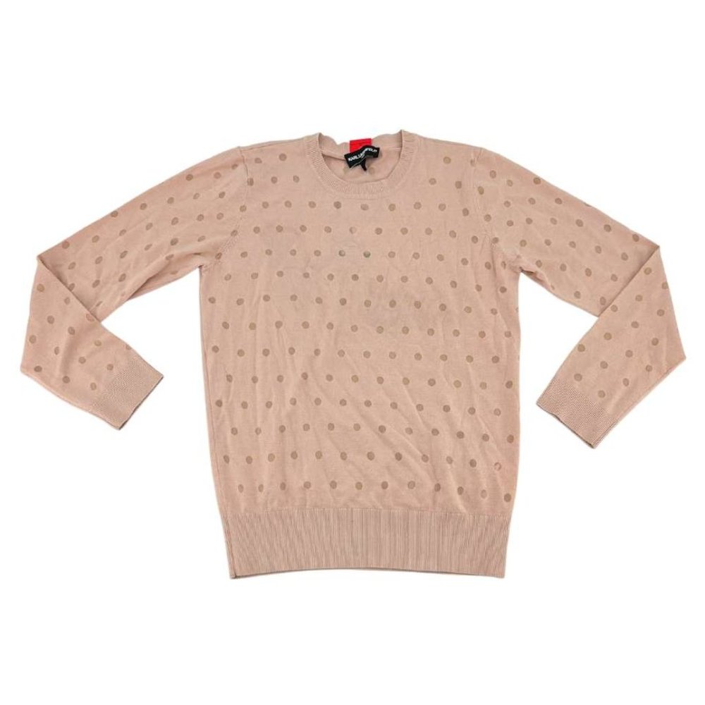 Karl Lagerfeld | Women's Pullover Sweater | Nude | Size Medium